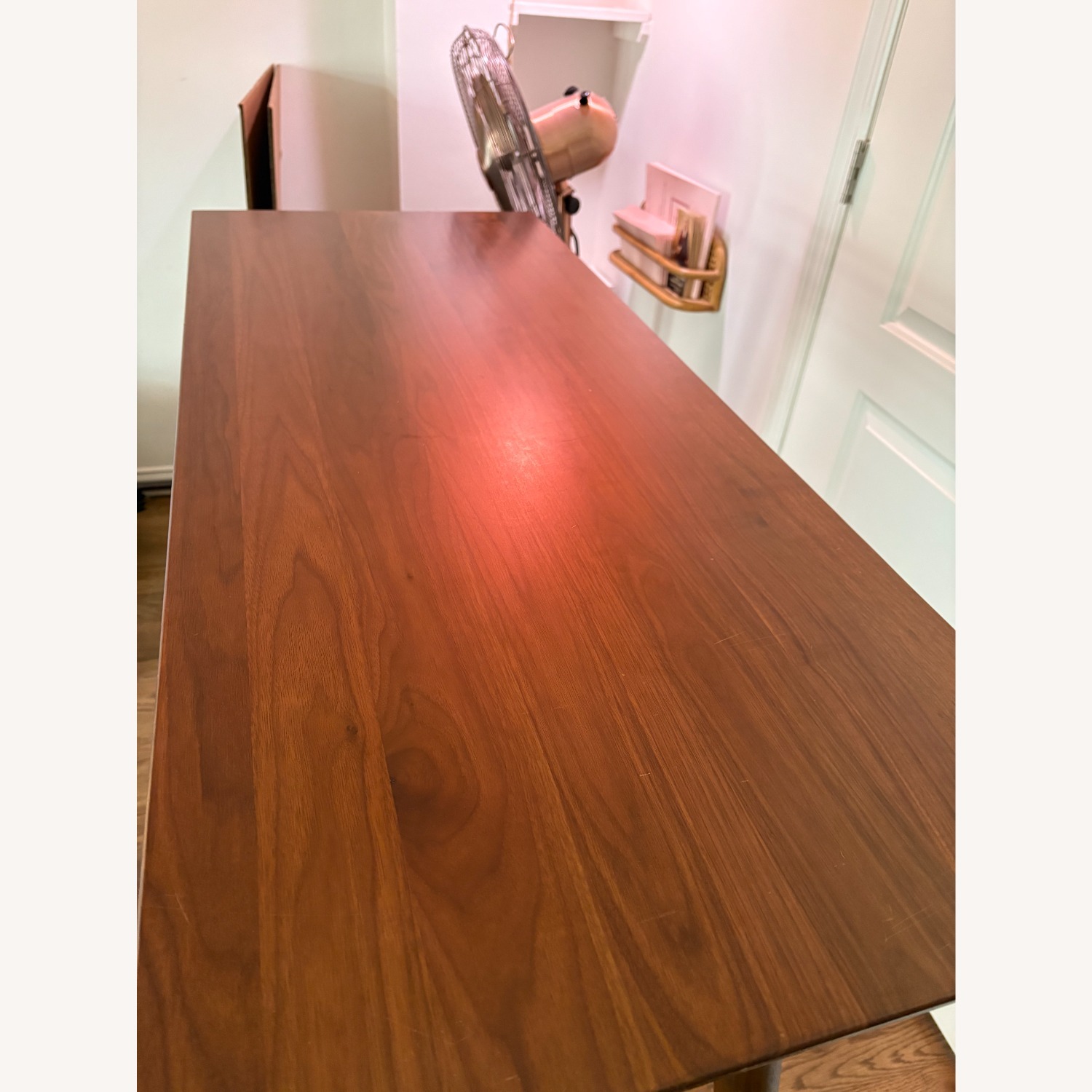 Article Seno Dark Brown Wood Dining Table - image-12