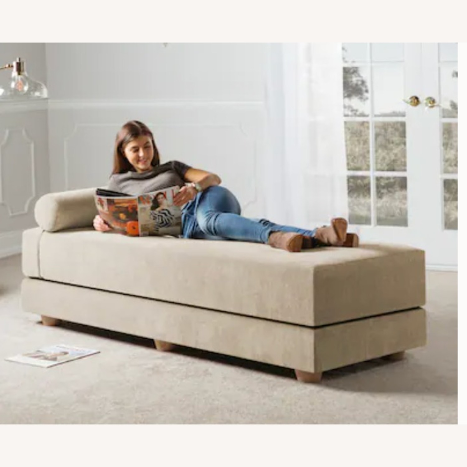 Jaxx Alon Queen Foldout Daybed - image-3