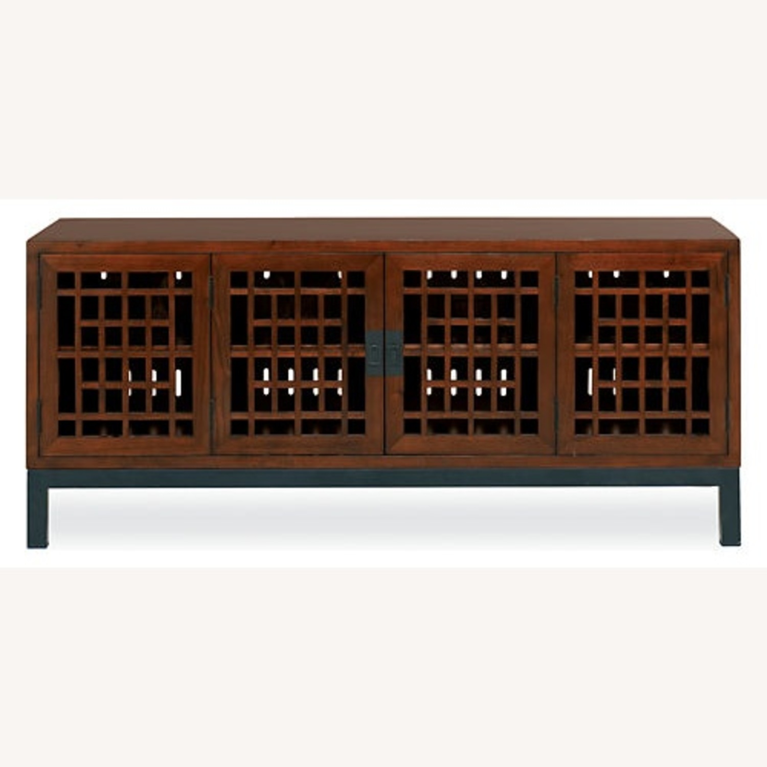 Room & Board Dark Brown Wood Media Storage - image-5