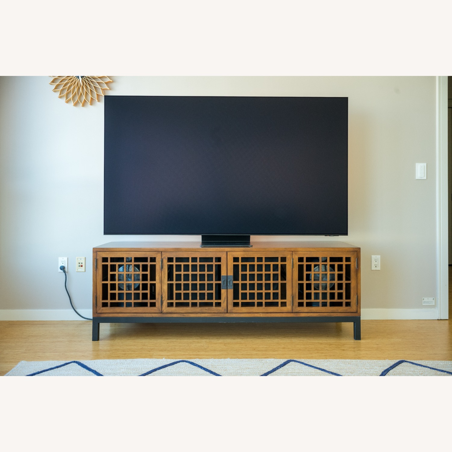 Room & Board Dark Brown Wood Media Storage - image-1