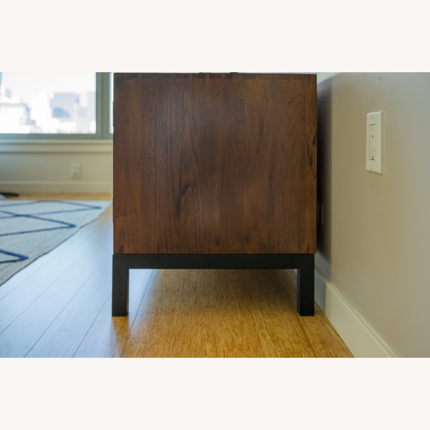 Room & Board Dark Brown Wood Media Storage - image-2