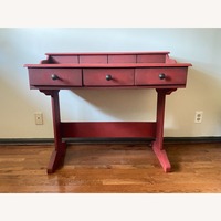 Roasted Red Wood Desk