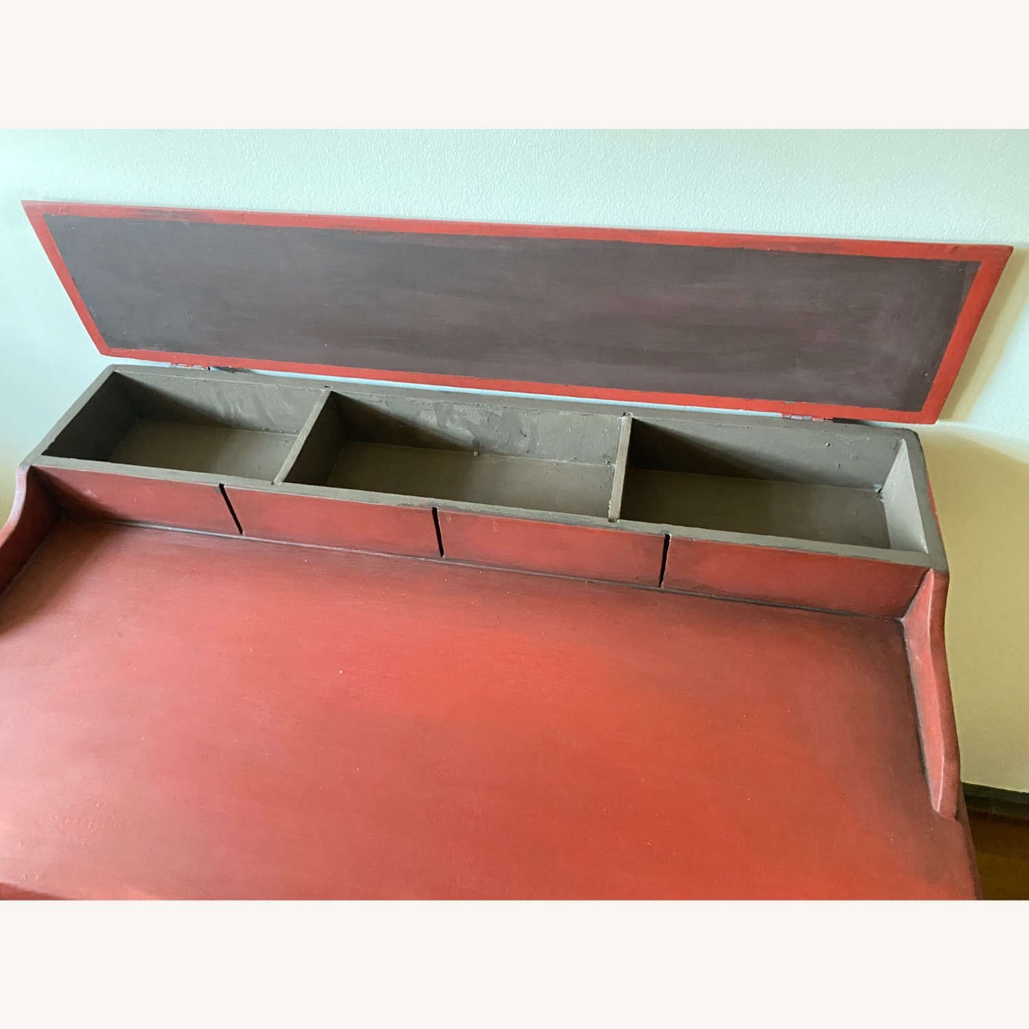 Roasted Red Wood Desk - image-6