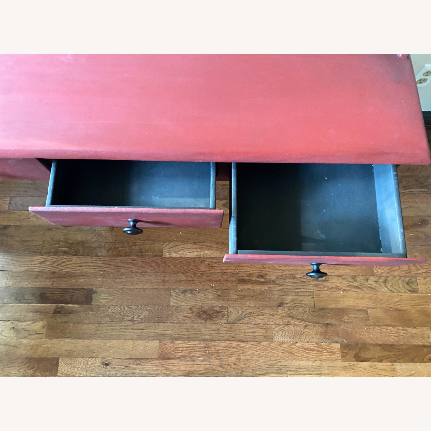 Roasted Red Wood Desk - image-8
