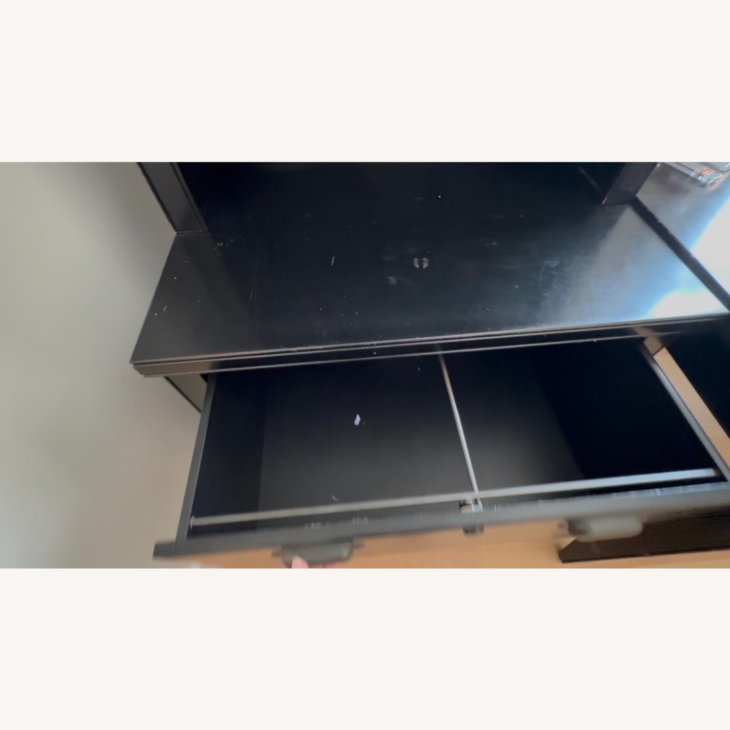 Black Wood Desk - image-5