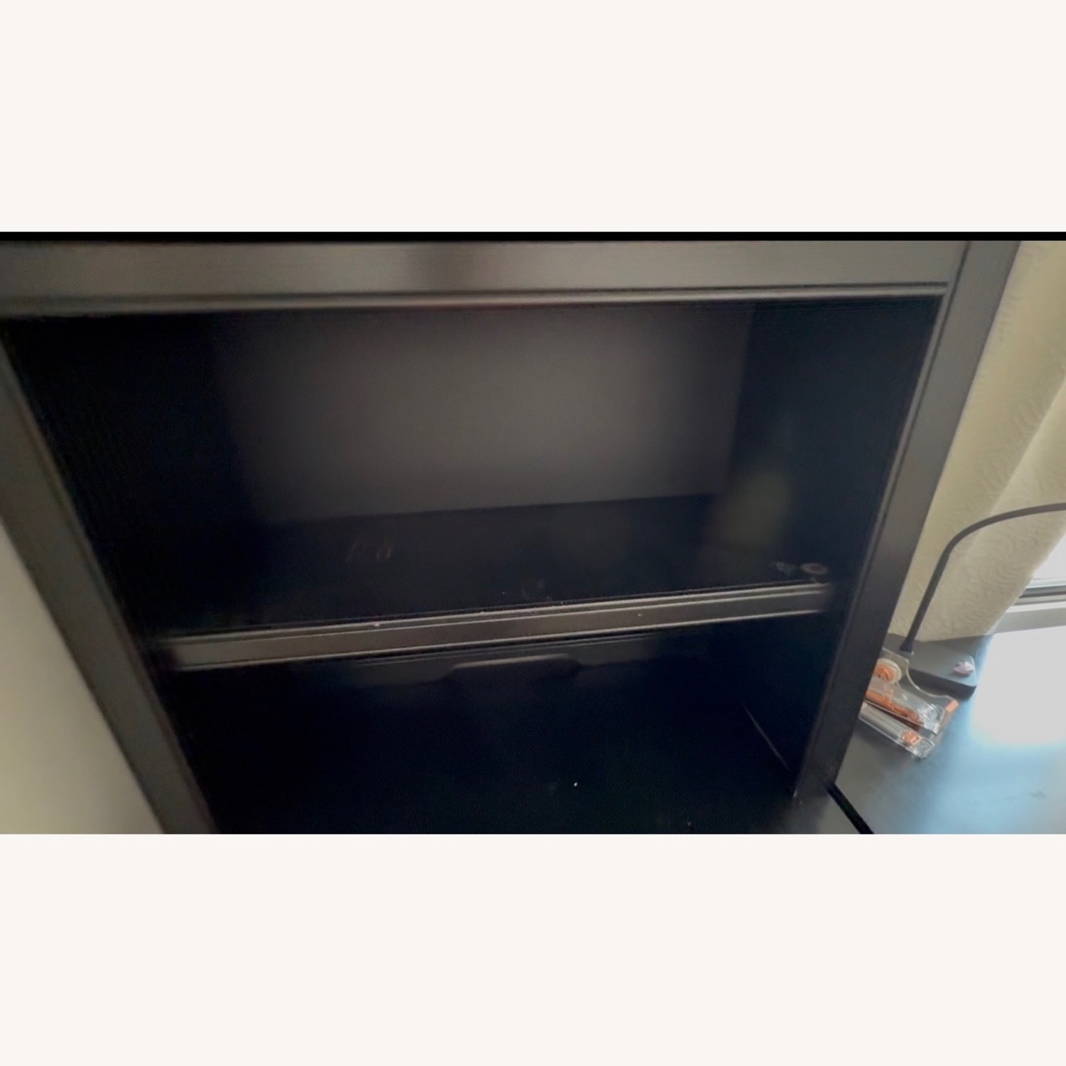 Black Wood Desk - image-4