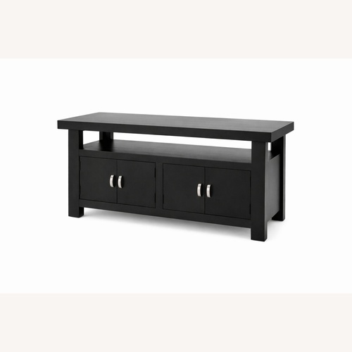 Used Pottery Barn 50” Reed Media Console for sale on AptDeco