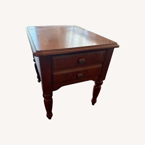 Used Hammary American Heritage Dark Brown Nightstand for sale on AptDeco