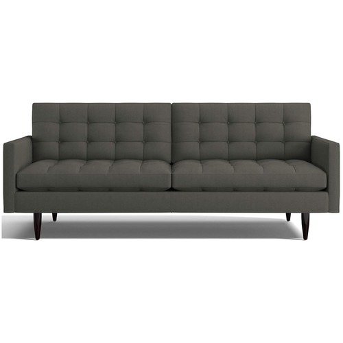 Used Crate & Barrel Petrie Dark Gray Fabric 3+ Seater Sofa for sale on AptDeco
