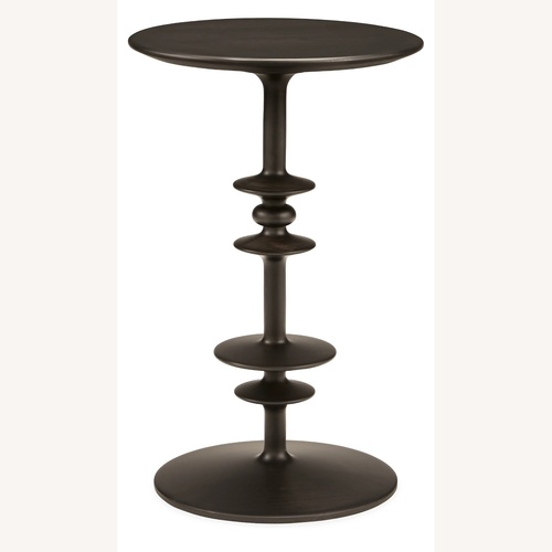 Used Room & Board Parks Dark Brown Parks End Table for sale on AptDeco
