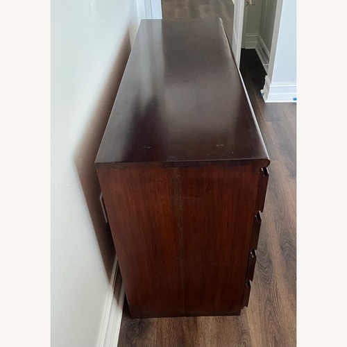 Used Dark Brown Wood Dresser for sale on AptDeco