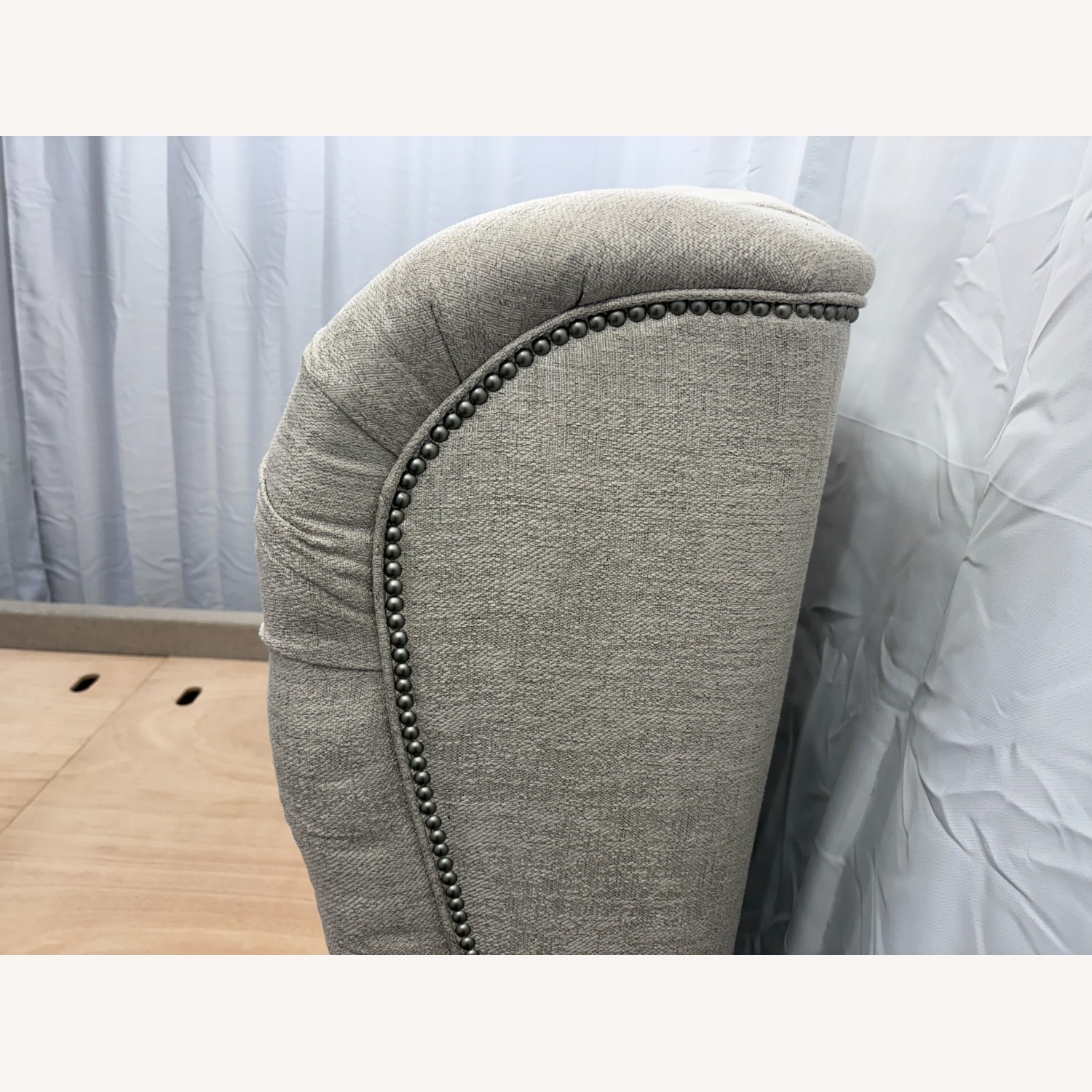 Arhaus Tufted Wingback Upholstered Bed — King - image-11