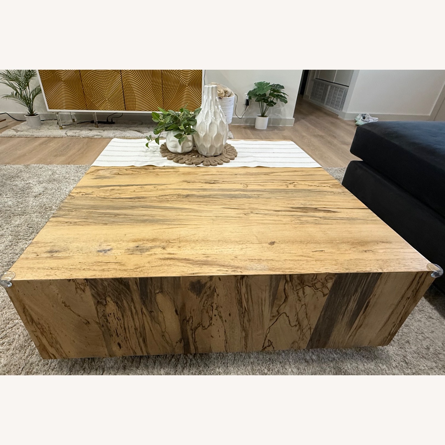 Four Hands Hudson Wood Coffee Table - image-1