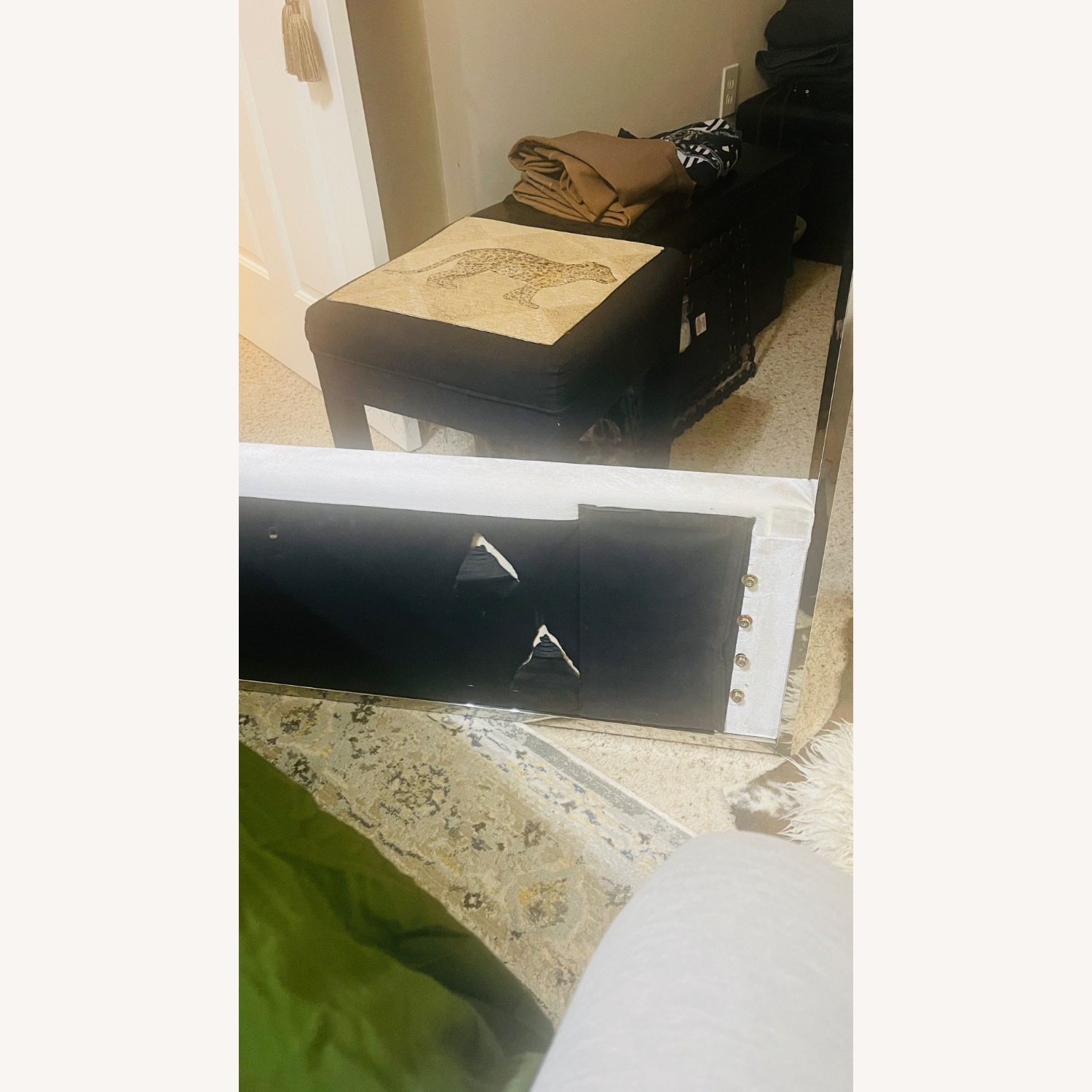 White Metal King Bed - image-8