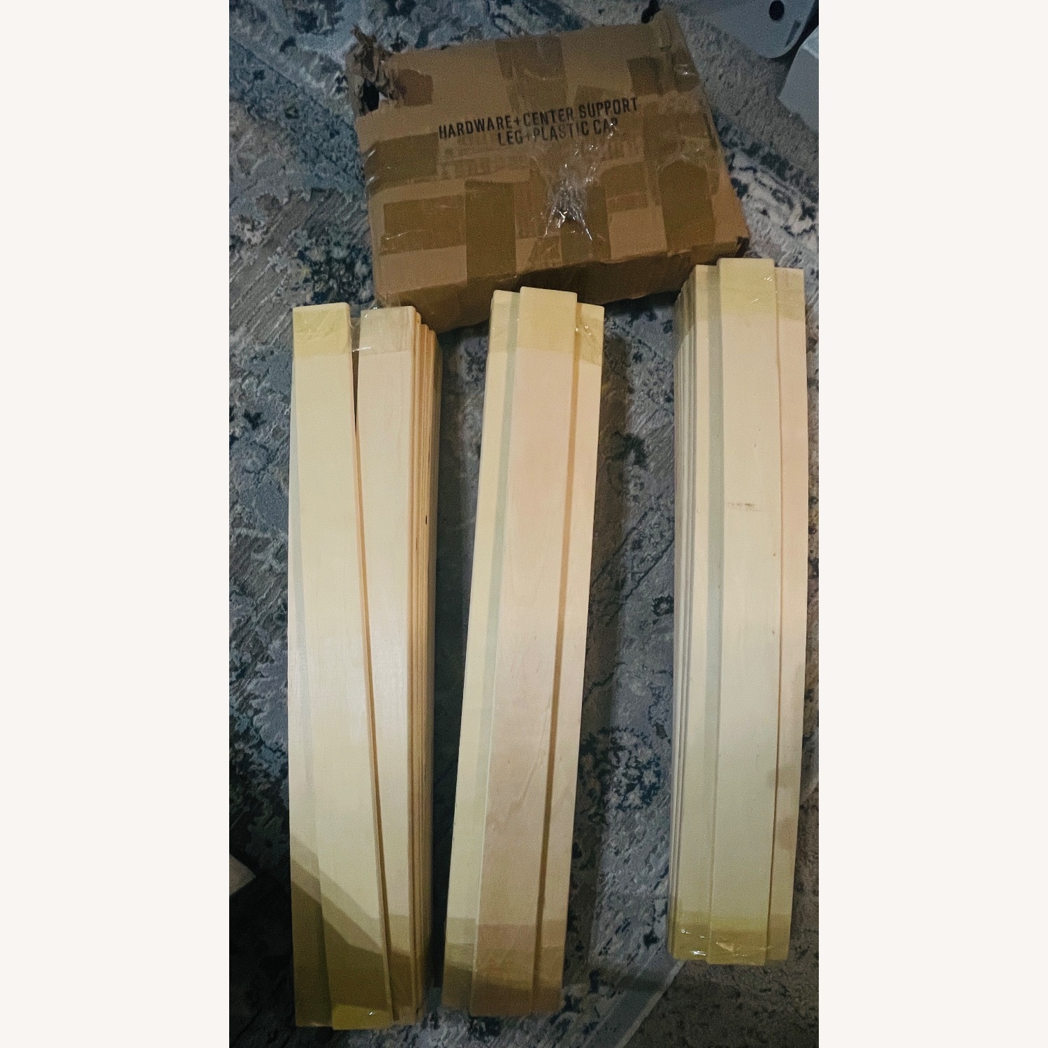 White Metal King Bed - image-5