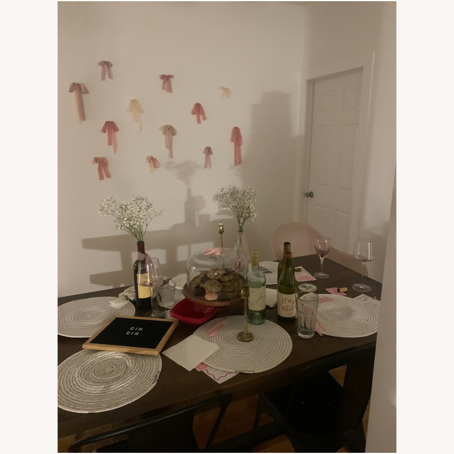 Target Dark Brown Wood Dining Set - image-2