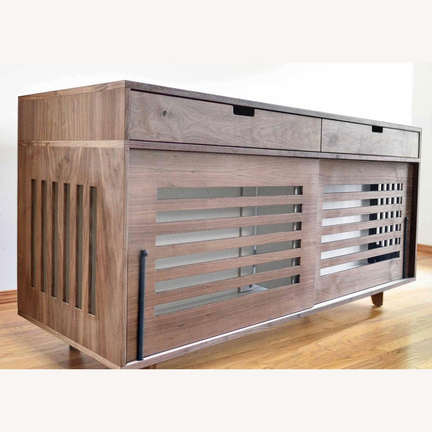 Handcrafted Modern Crate-Credenza - image-1