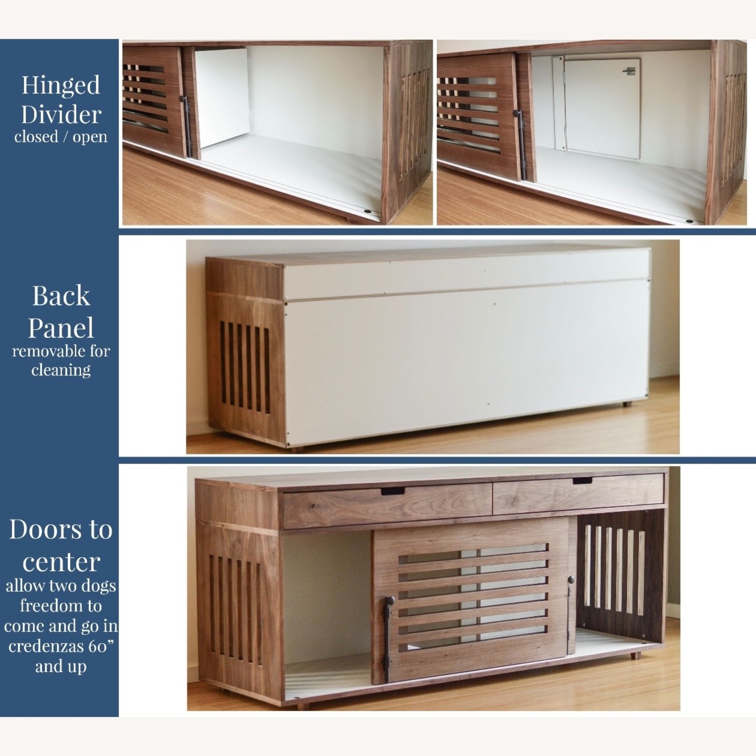 Handcrafted Modern Crate-Credenza - image-2