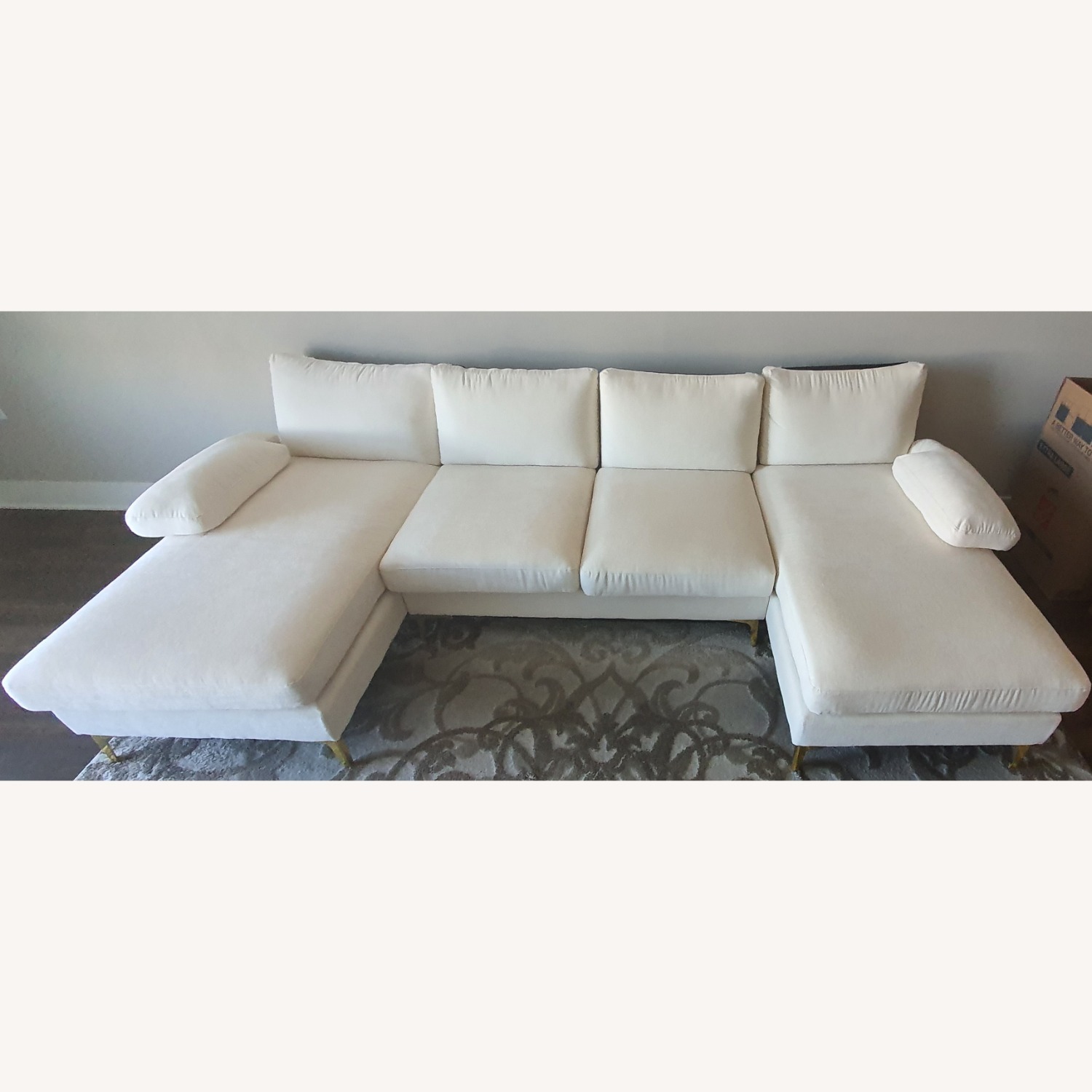 Wayfair White 3+ Piece Sectional - image-1