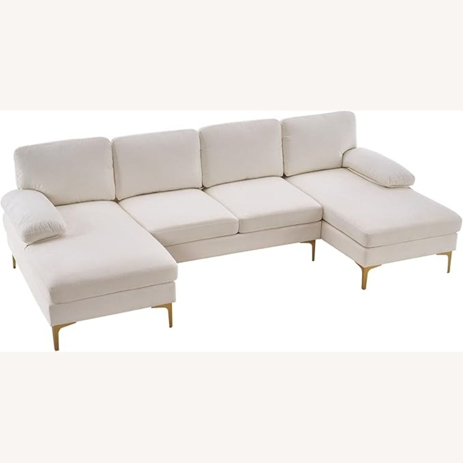 Wayfair White 3+ Piece Sectional - image-6