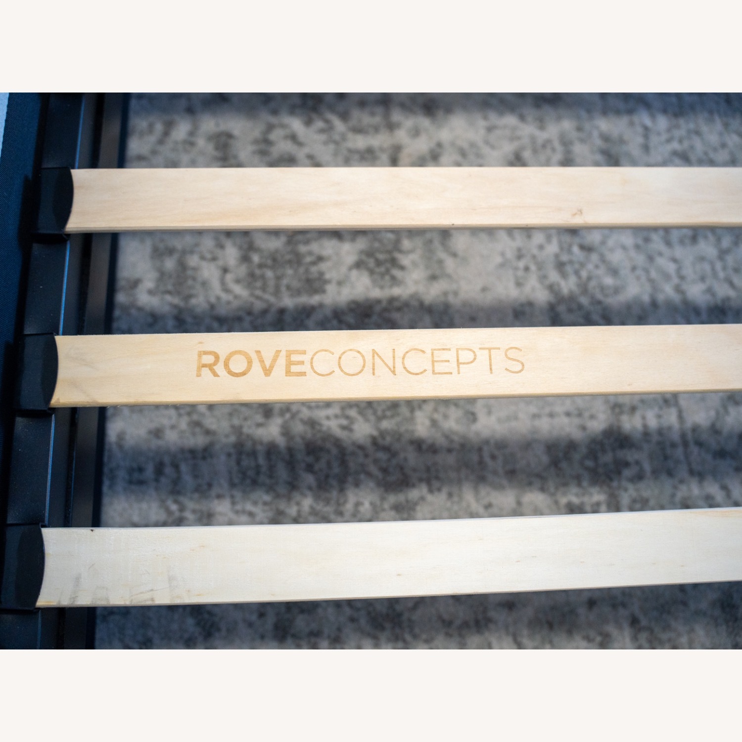 Rove Concepts Ophelia White Fabric Queen Bed - image-4