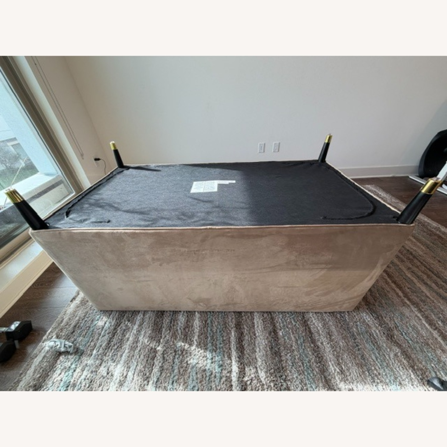 World Market Velvet Loveseat - image-9