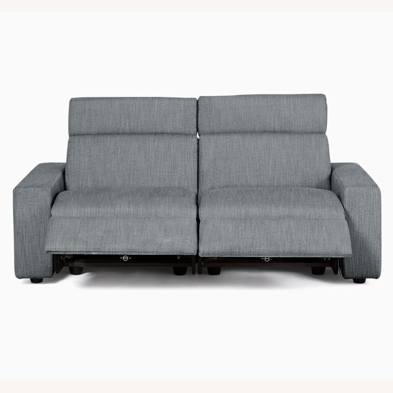 West Elm Enzo Reclining Sofa with Storage - image-4