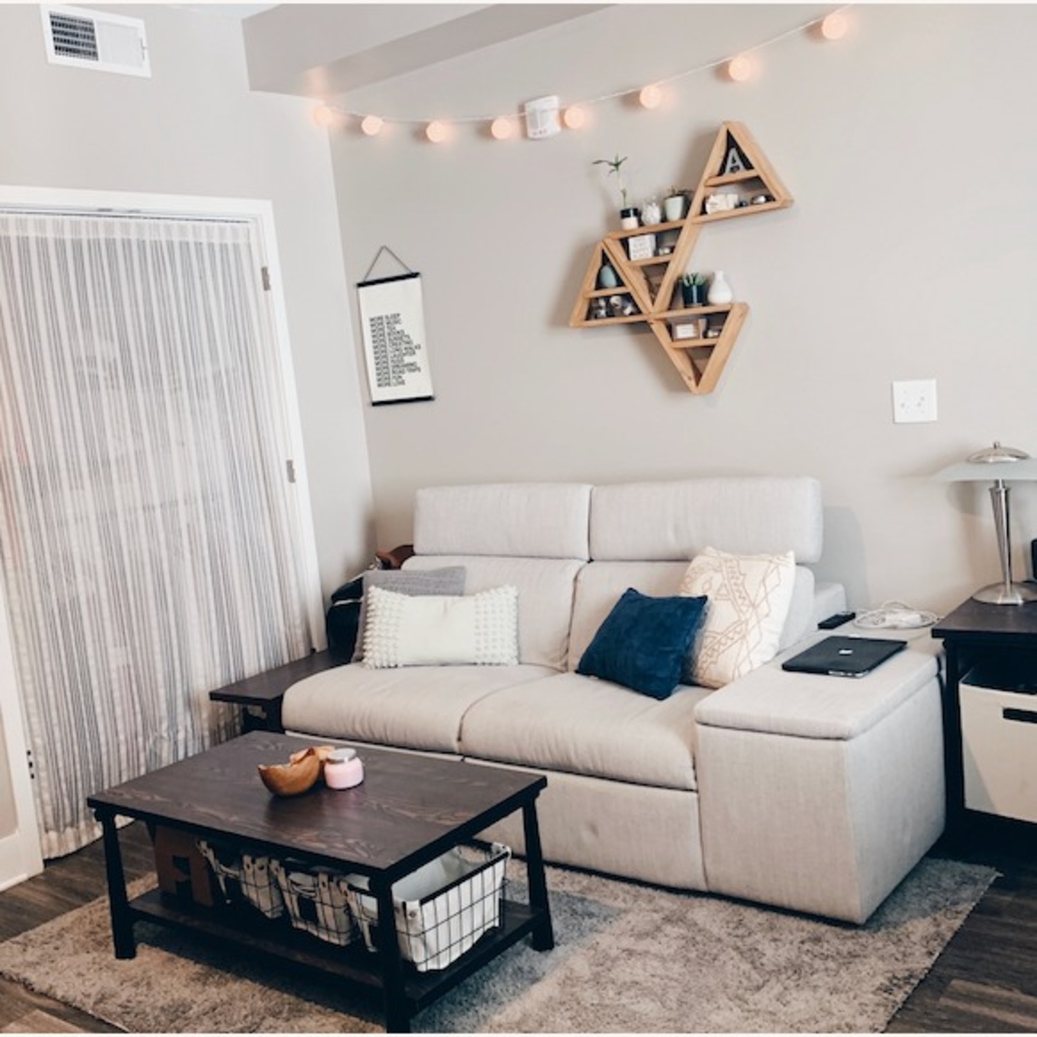 West Elm Enzo Reclining Sofa with Storage - image-8