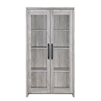 Jasper Cabinet Natural Wood Armoire