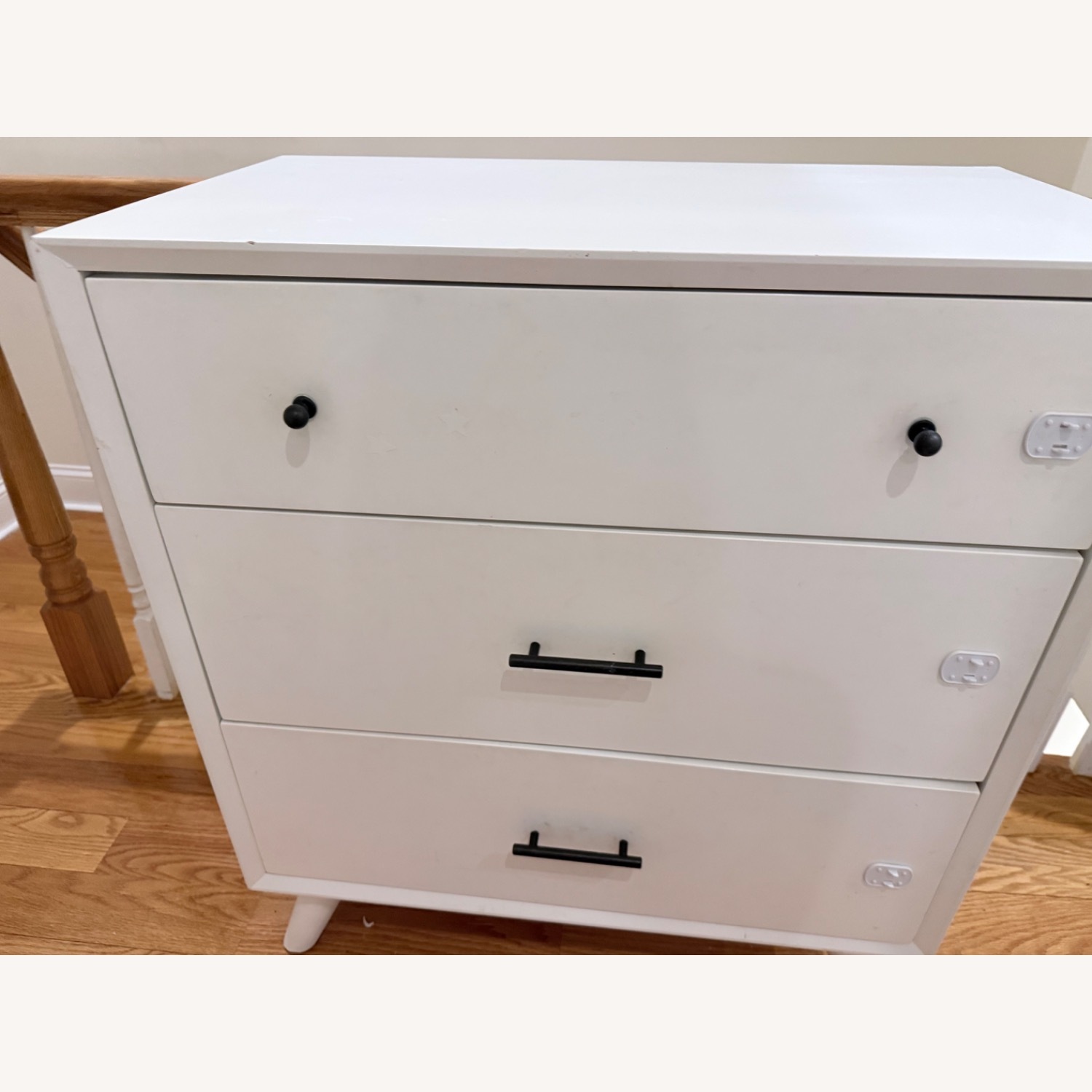 West Elm Kids White Wood Dresser - image-2