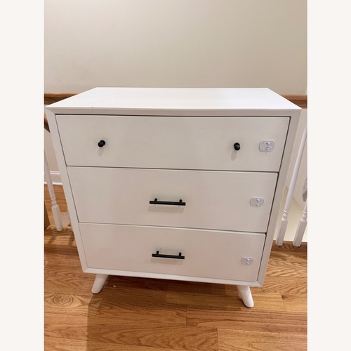 Used West Elm Kids White Wood Dresser for sale on AptDeco