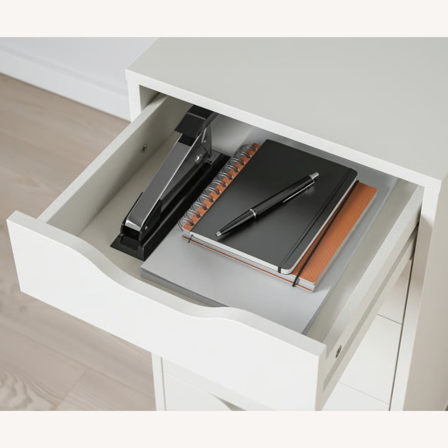 IKEA LAGKAPTEN / ALEX White Study Desk - image-3
