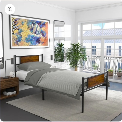 Used M Twin Bed  for sale on AptDeco