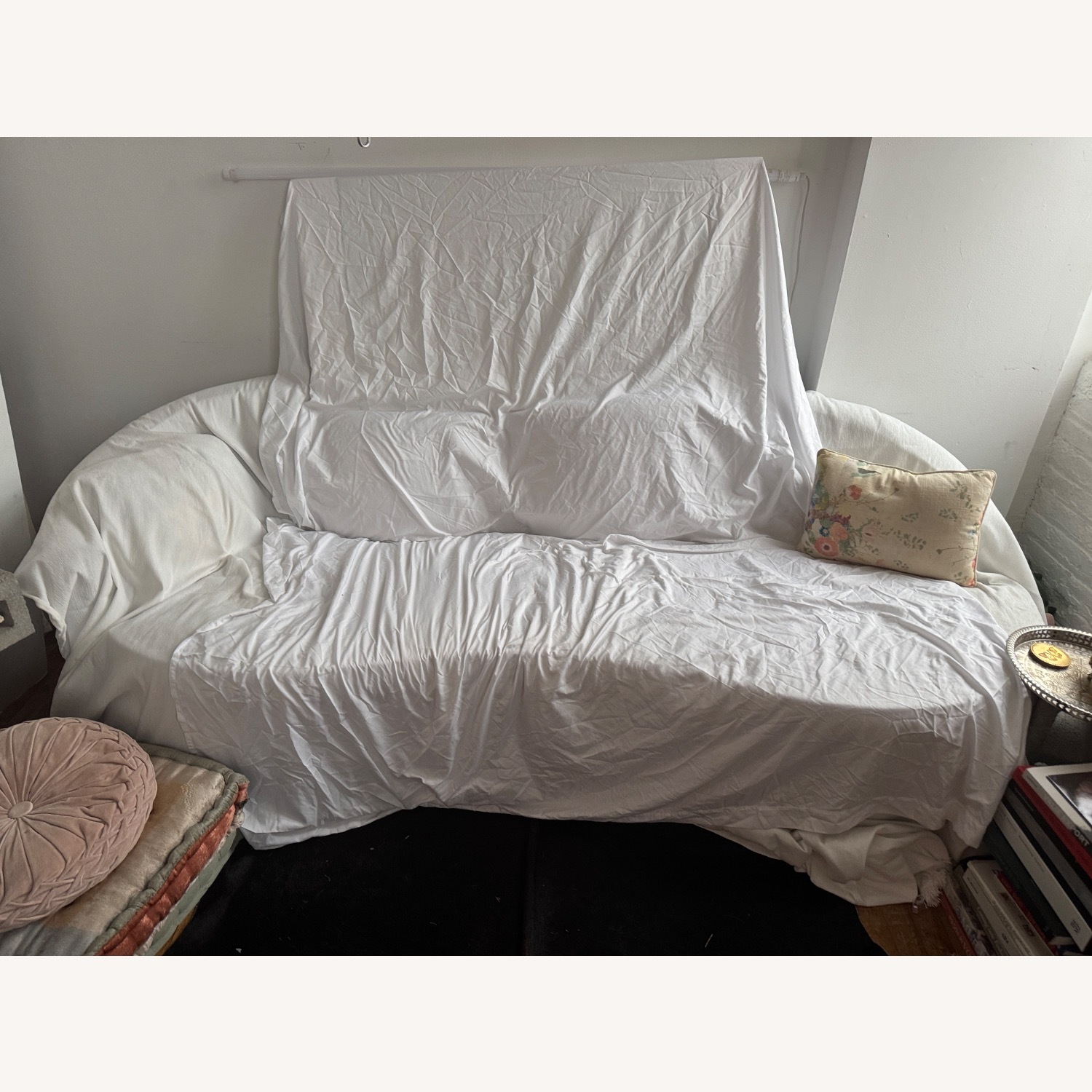 Bernhardt Purple Polyurethane 3+ Seater Sofa - image-1