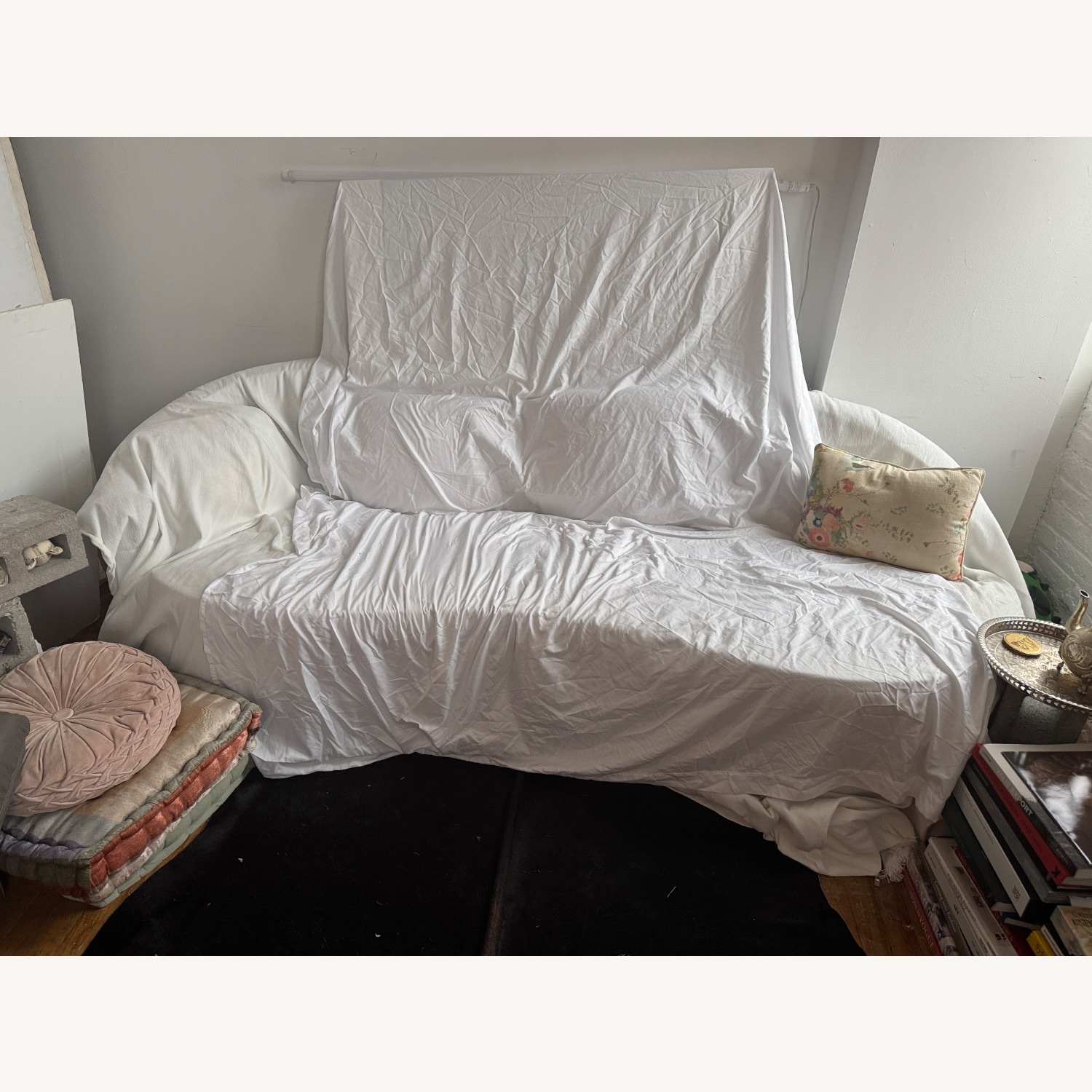 Bernhardt Purple Polyurethane 3+ Seater Sofa - image-2