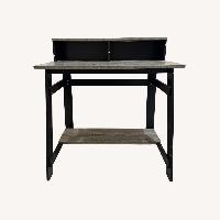 Black Wood Desk