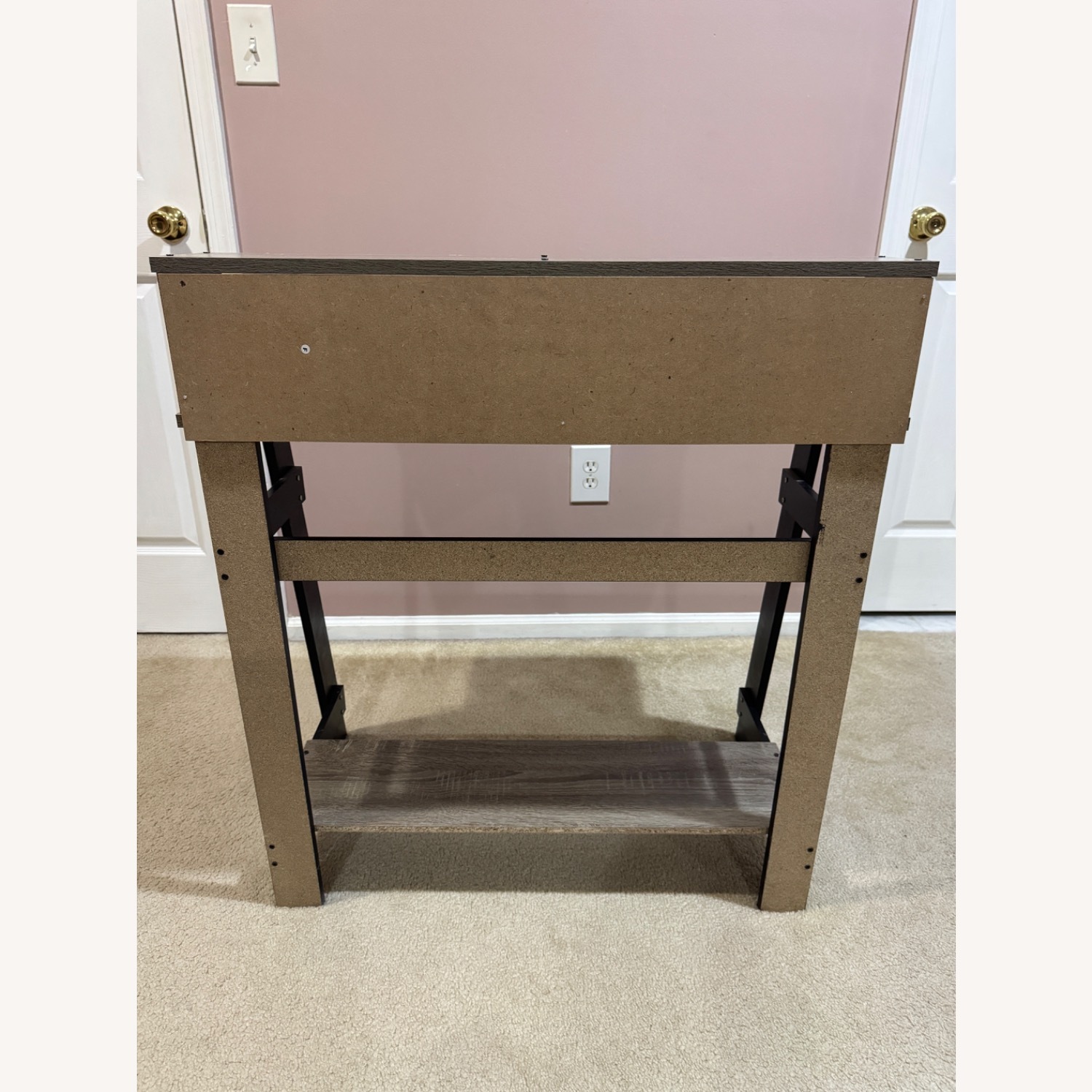 Black Wood Desk - image-5