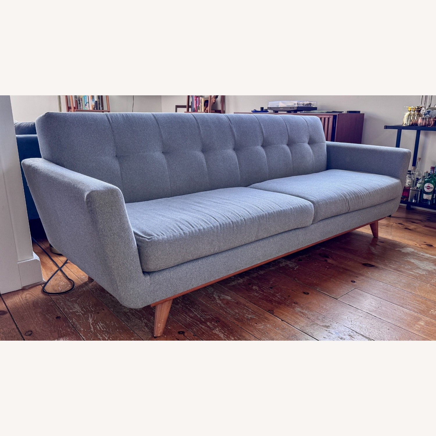 Thrive Furniture Nixon Light Gray Fabric 3+ Seater Sofa - image-5