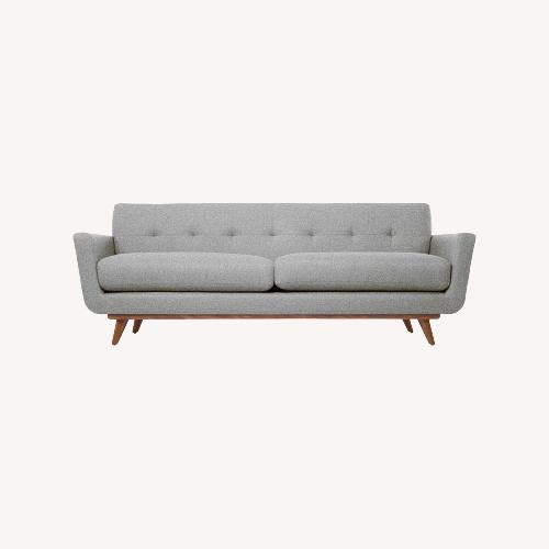 Used Thrive Furniture Nixon Light Gray Fabric 3+ Seater Sofa for sale on AptDeco