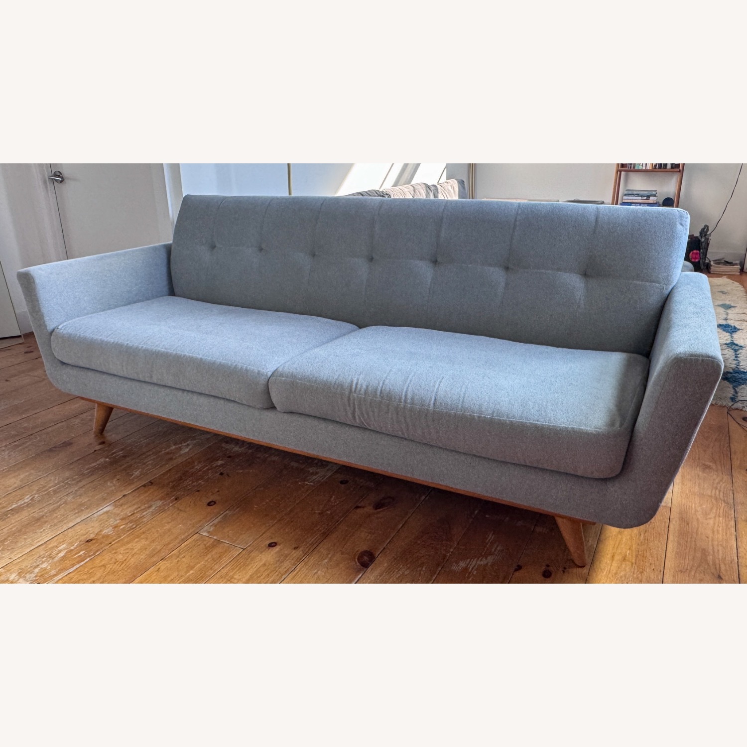 Thrive Furniture Nixon Light Gray Fabric 3+ Seater Sofa - image-4