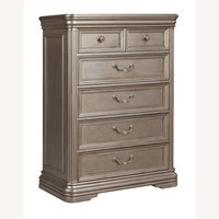 Ashley Furniture Brilanny Silver Wood Chest
