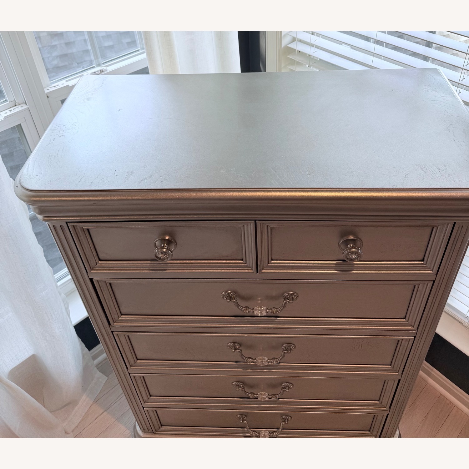 Ashley Furniture Brilanny Silver Wood Chest - image-2