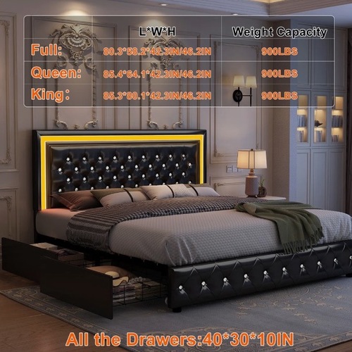 Used Bed Frame Queen Size for sale on AptDeco