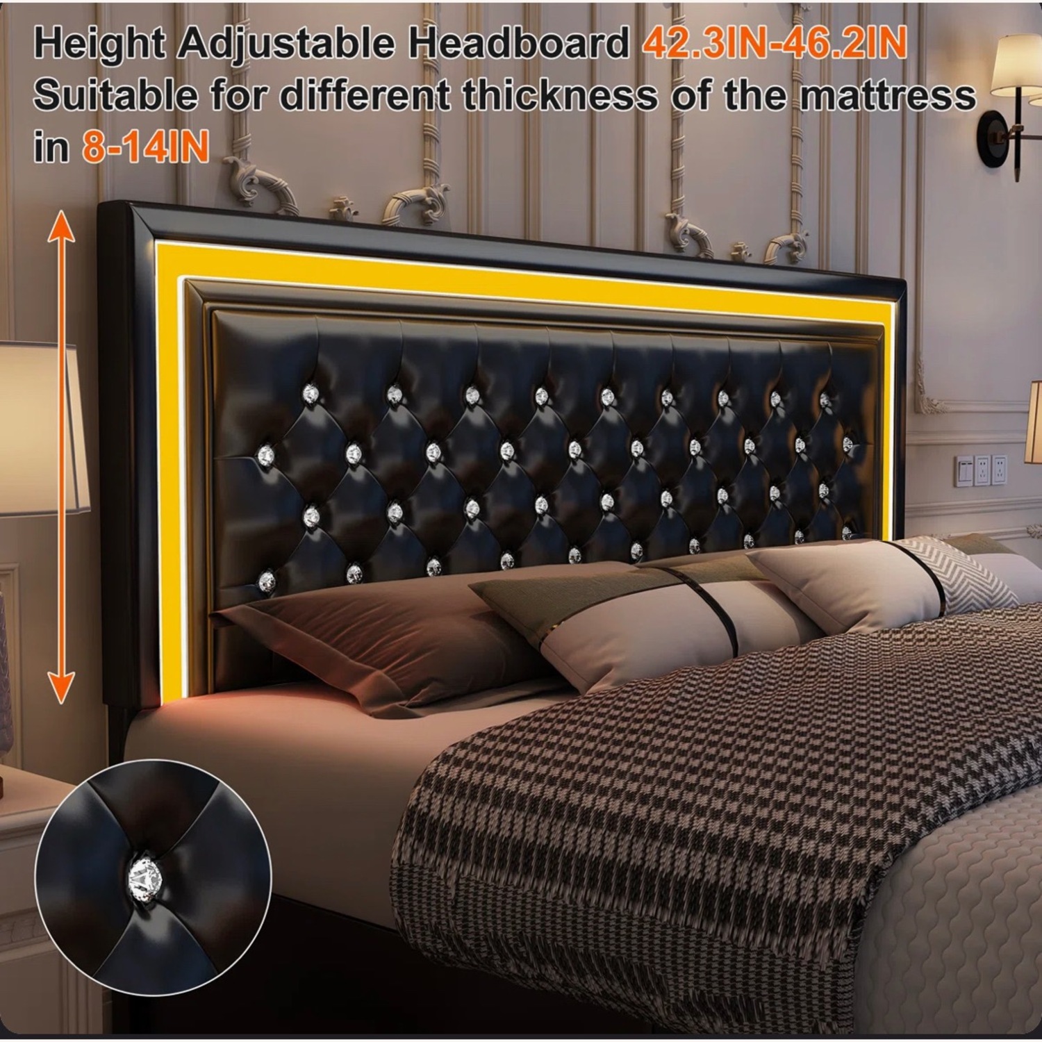 Bed Frame Queen Size - image-3