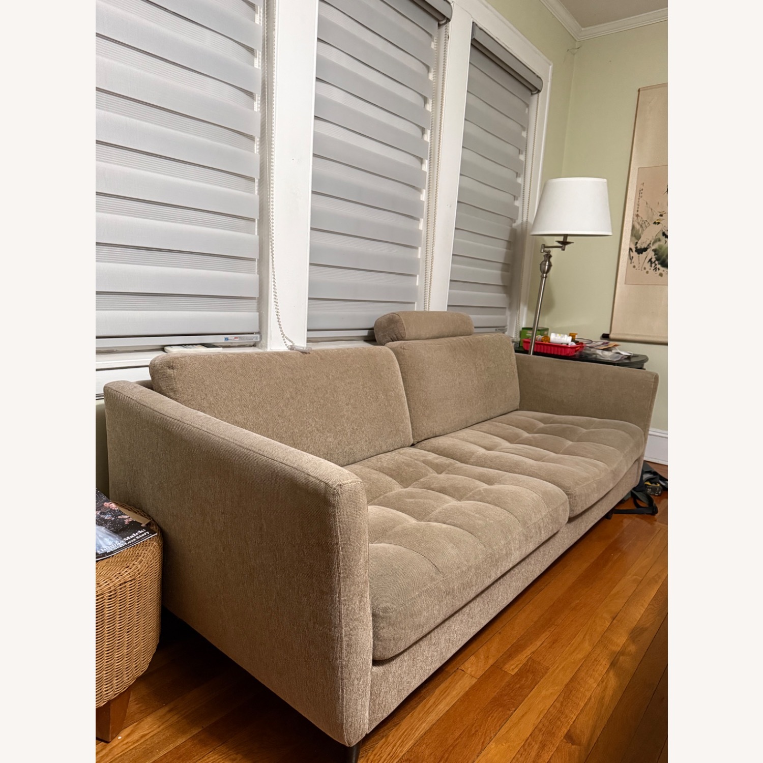 BoConcept Light Brown Fabric 3+ Seater Sofa - image-2