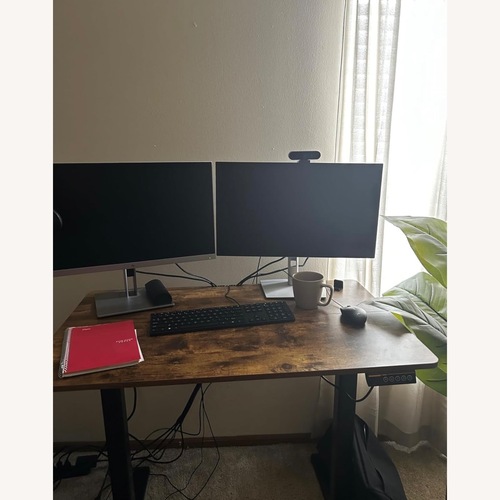 Used Claiks Wooden Standing Desk  for sale on AptDeco