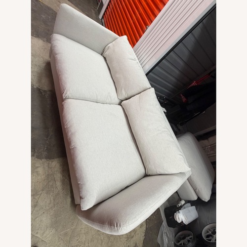 Used Article Leigh 83" Sofa Bed-Silver Ivory for sale on AptDeco