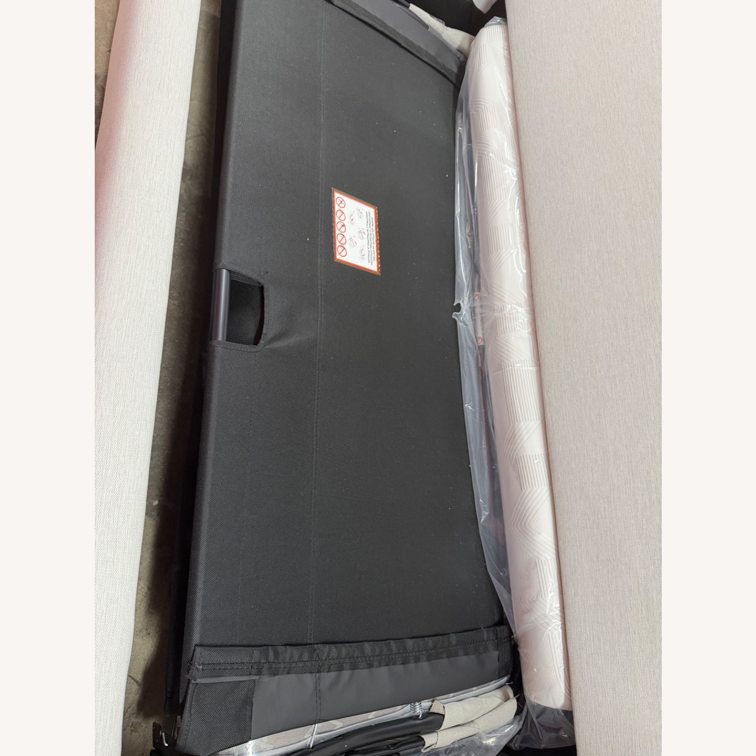 Article Leigh 83" Sofa Bed-Silver Ivory - image-3