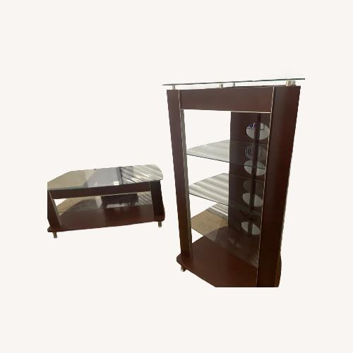 Used Audio Console and TV Stand for sale on AptDeco