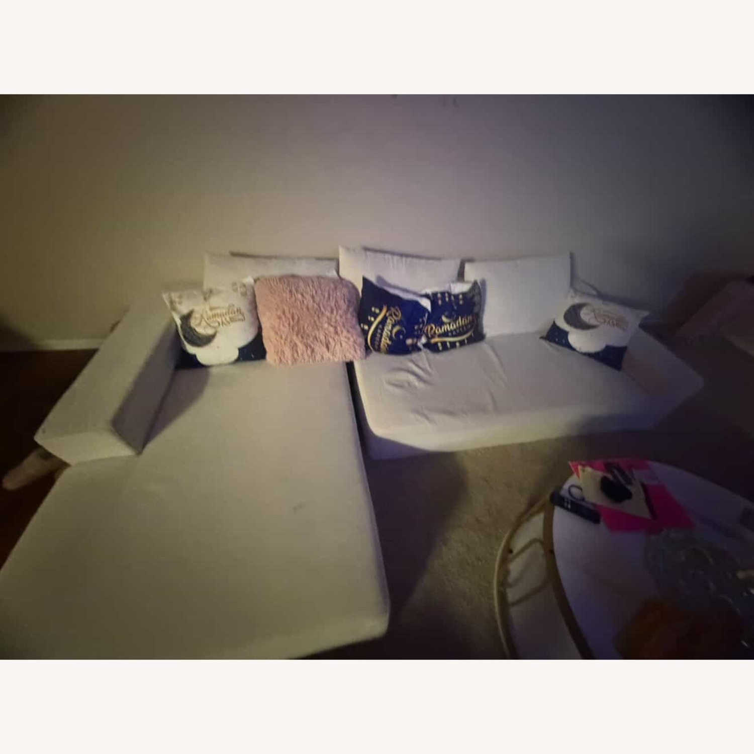 Wayfair White 3+ Seater Sofa - image-5